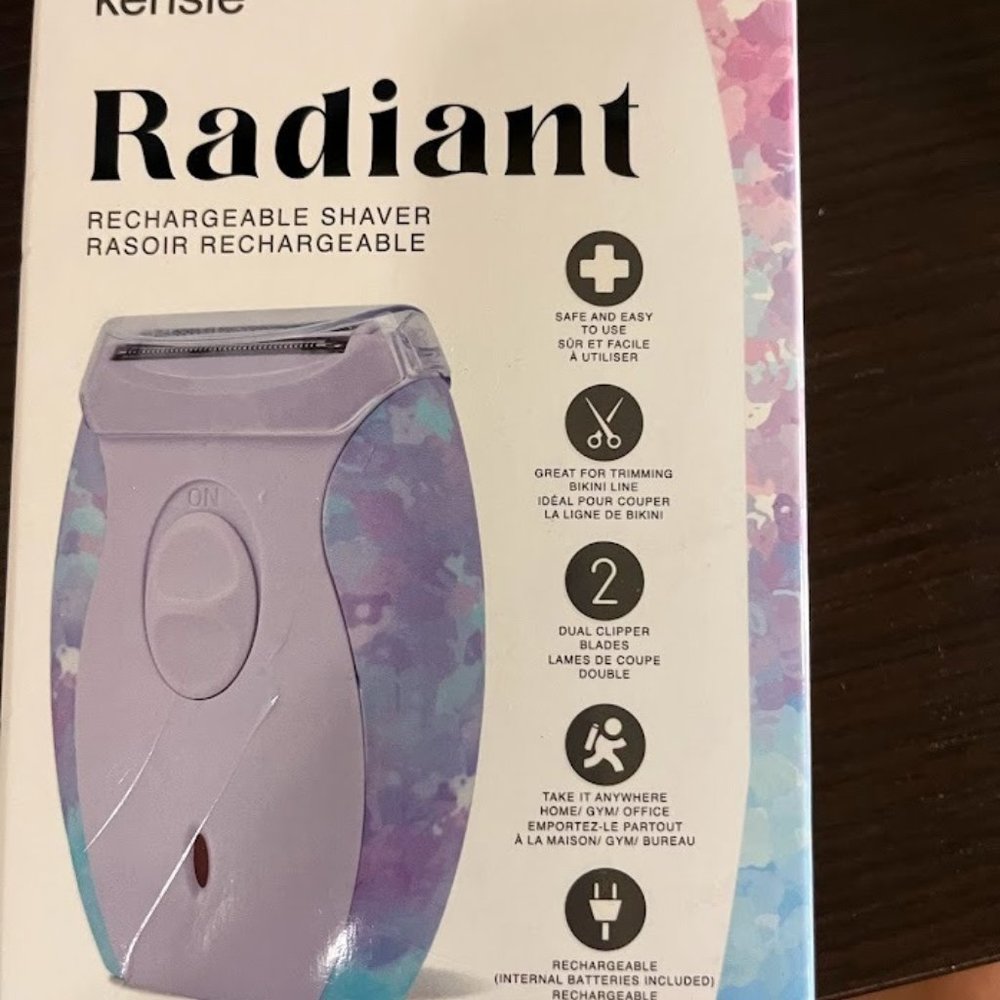 New in Box Kensie Radiant Wet/Dry Shaver